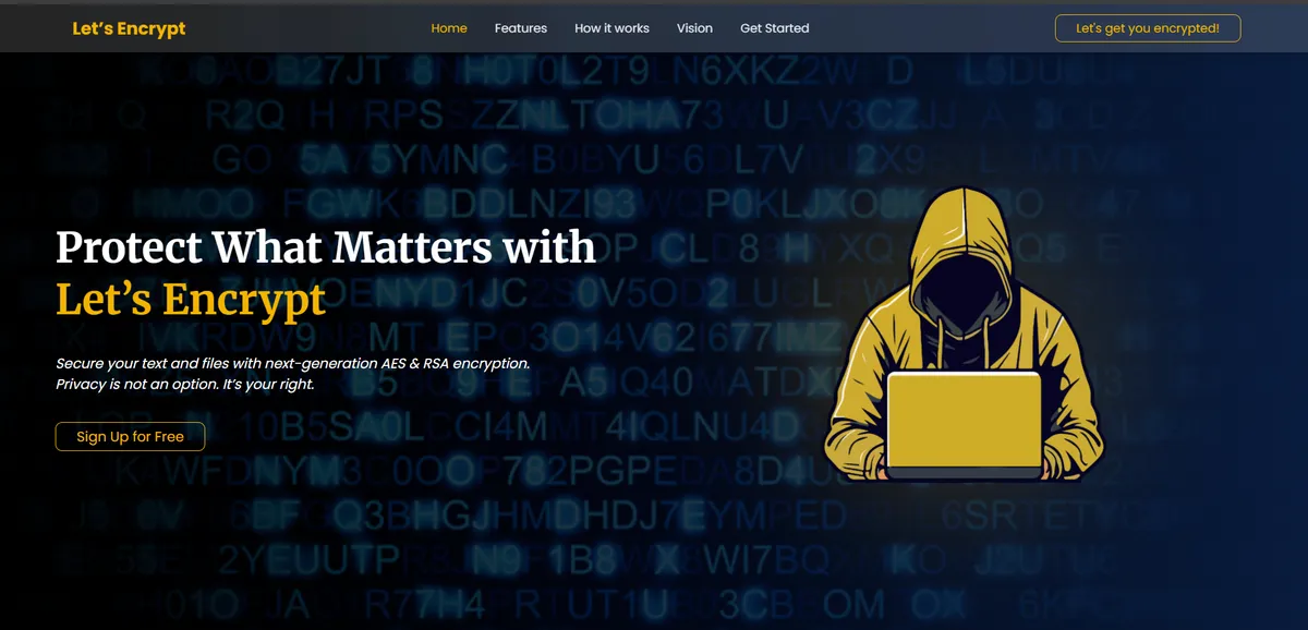 Lets-Encrypt project preview